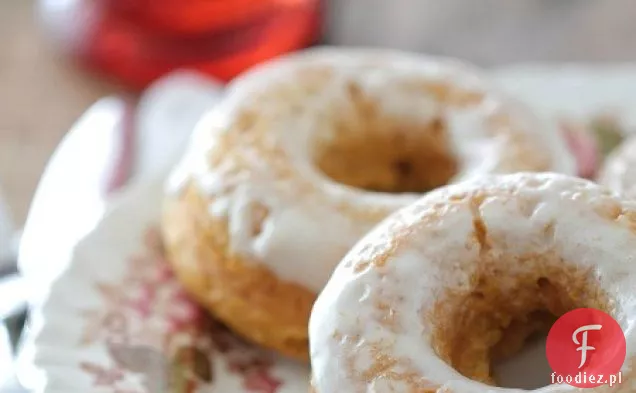 Pieczone Lody Dyniowe Glazurowane Pączki