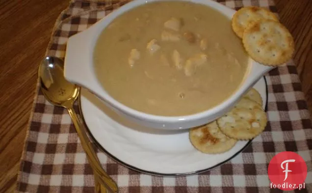 Kremowa Zupa Z Białej Fasoli 
