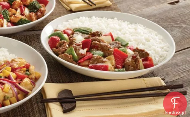 Teriyaki Shrimp & Przegrzebki