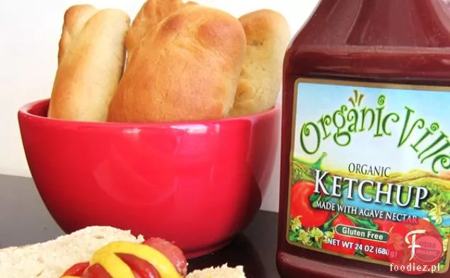 40-Minutowe Pszenne Bułki Hot Dog (Bez Wzrostu)