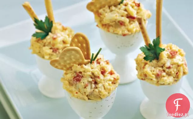 Pikantny Pieczony Czerwony Ser Pimiento