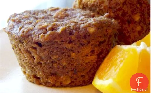 Muffinki Orkiszowe Pomarańczowe (Bez Orzechów, Bez Soi, Bez Pszenicy)