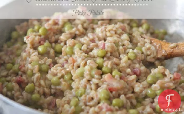 Pancetta i Sweet Pea Cheesy Farro
