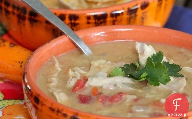 Slow Cooker Chicken Enchilada Soup