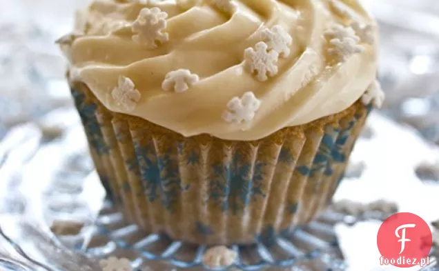 Bezglutenowe babeczki waniliowe z lukrem wegańskim