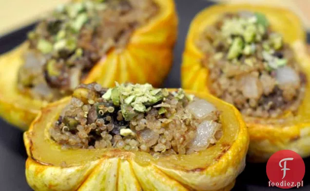 Quinoa Nadziewane Słodkie Pierogi Squash