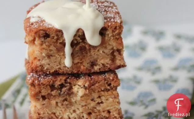 Biała Czekolada Gingersnap Blondies