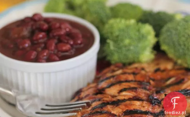 Czosnek Brzoskwinia Grillowany Kurczak