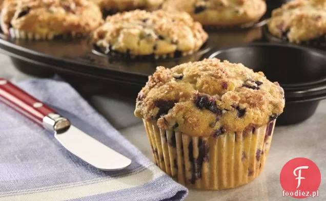 Staromodne Muffinki Z Dziką Jagodą