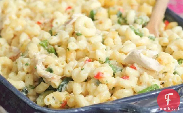 Creamy Dijon Chicken and Thyme Pasta Bake