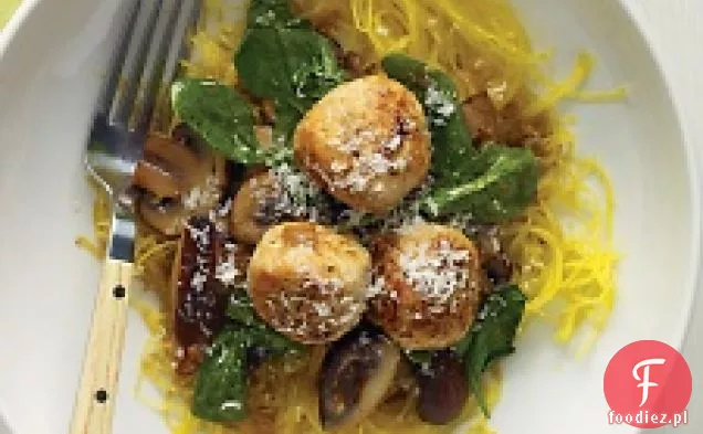 Spaghetti Squash Z Pulpetami Z Indyka