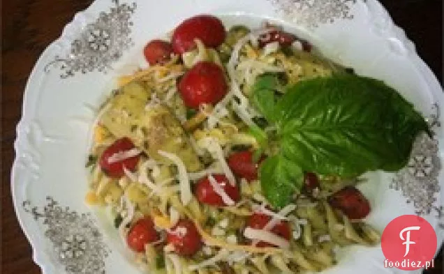 Bajeczna Sałatka Z Makaronem Pesto