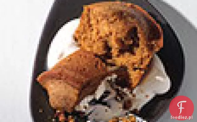 Ciasto Kabocha z kremem z brązowego cukru