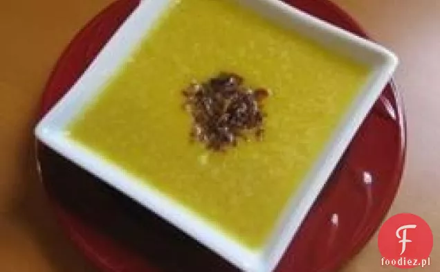 Curry Butternut Squash and Gruszka zupa