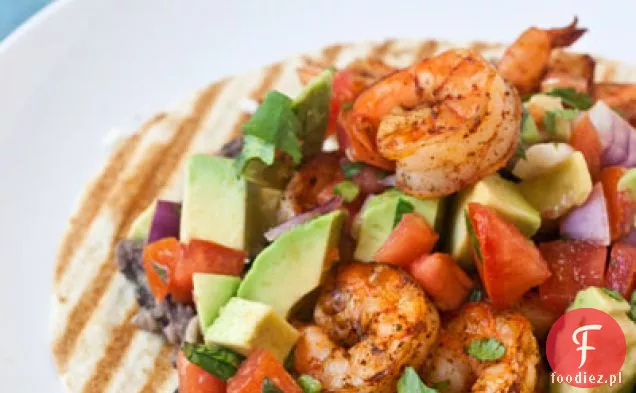 Grillowane Krewetki Tostadas