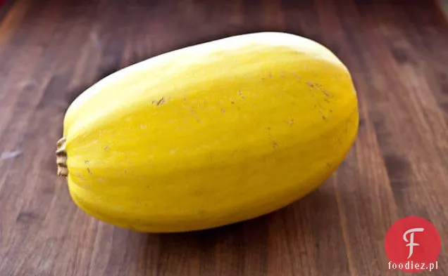 Pieczone Spaghetti Squash Z Czosnkiem I Masłem