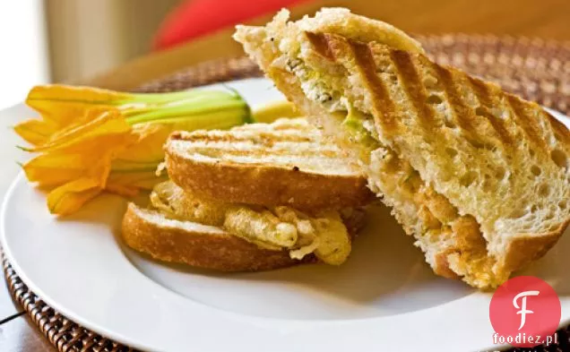 Squash Blossom Grillowany Ser