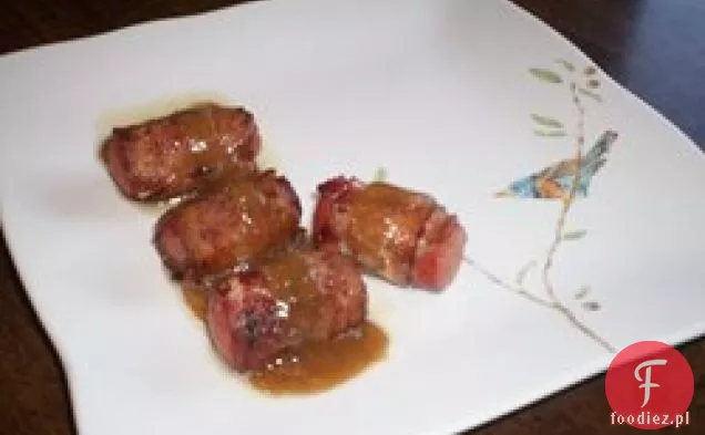 Brown Sugar Bacon Wrapped Weenies