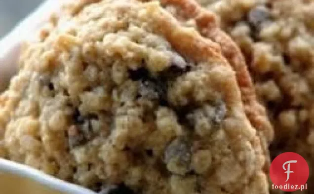 Chewy Chocolate Chip Owsiane Ciasteczka