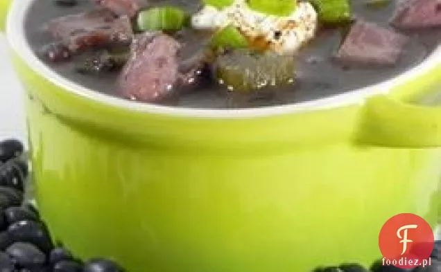 Zupa z Czarnej Fasoli mamy Patty