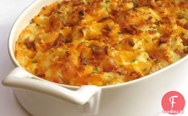 Puree ziemniaczane z boczkiem i cheddarem