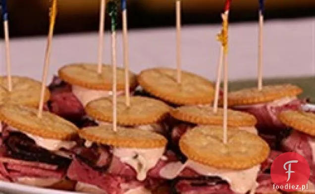 RITZ Pastrami i peklowana wołowina Mini Sandwich