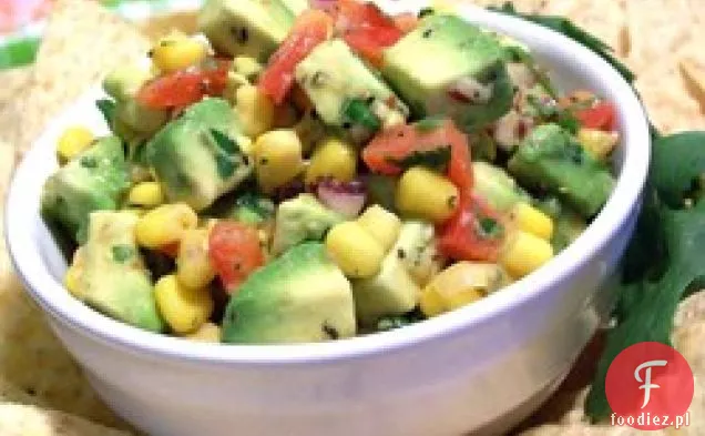 Salsa kukurydziana i awokado