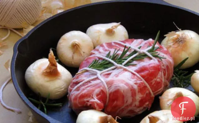 Pancetta Zawijany Pieczony Schab Schabowy
