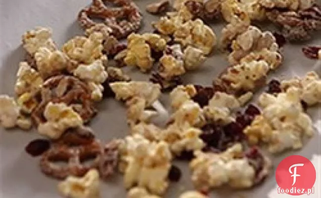 Ashley & Whitney ' s Popcorn & Precel Snack Mix