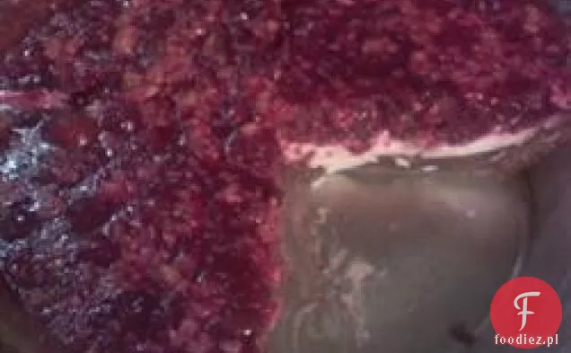 Ciasto Z Sosem Żurawinowym Bez Pieczenia