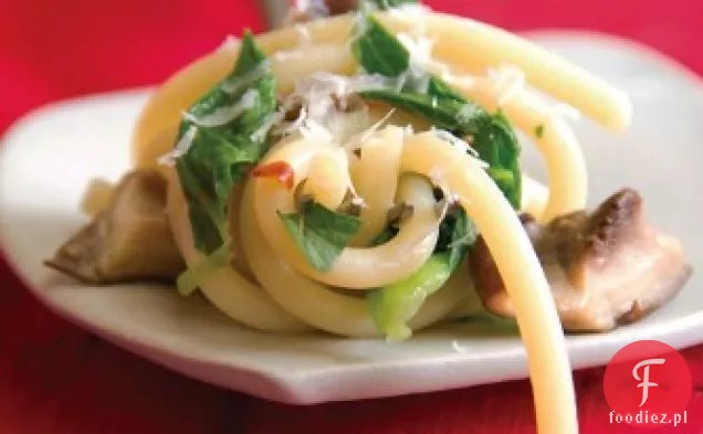 Makaron z masłem (i musztardą i Shiitake) jest tym, co jedzą dzieci