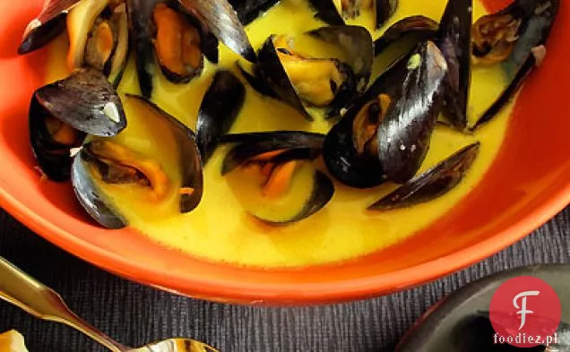Curry Mussels a la Jean-Georges