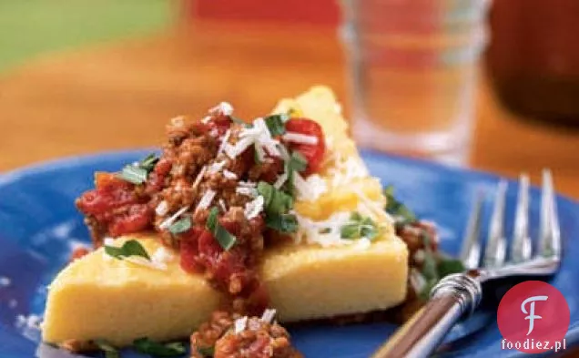 Polenta z sosem bolońskim