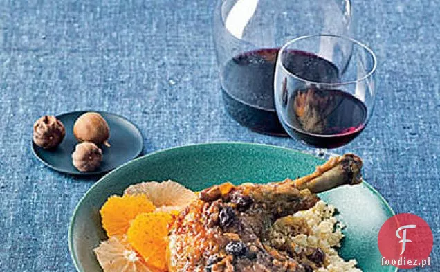 Imbir-okoń morski Chile z grillowanymi pomidorami