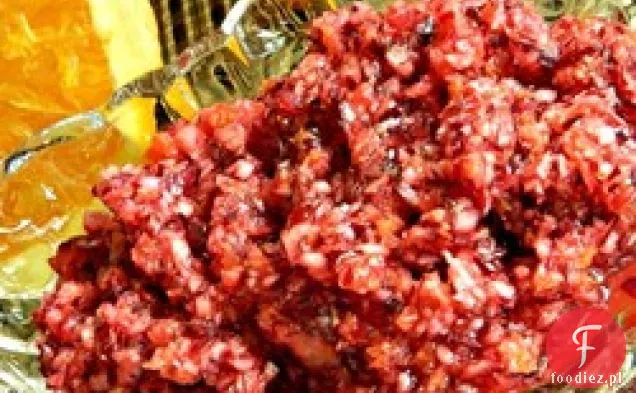 Easy Cranberry Orange Relish