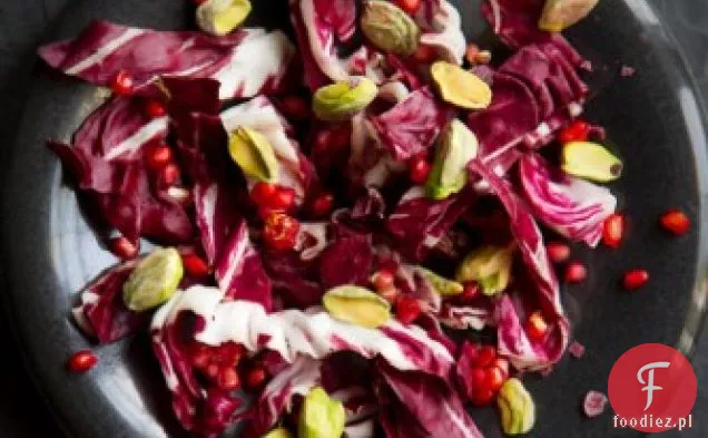 Sałatka Radicchio z granatem Chile Vinaigrette