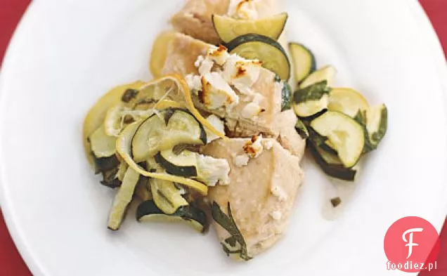 Kurczak Feta z cukinią