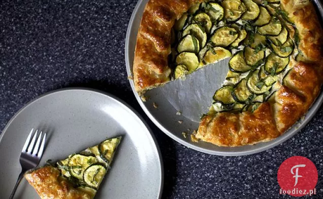 Cukinia I Ricotta Galette