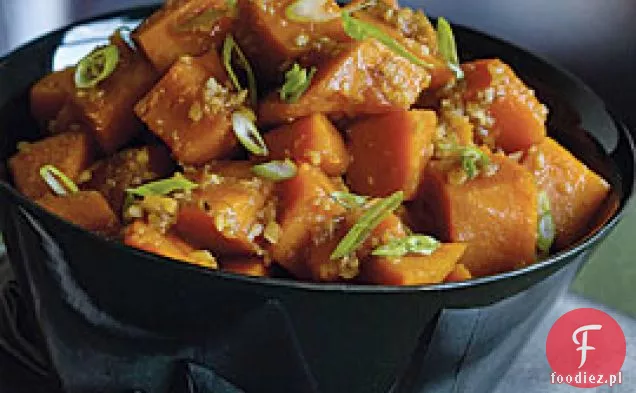 Kabocha duszona sojowo