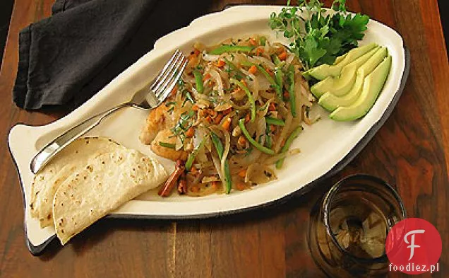 Pan Seared Red Snapper Escabeche
