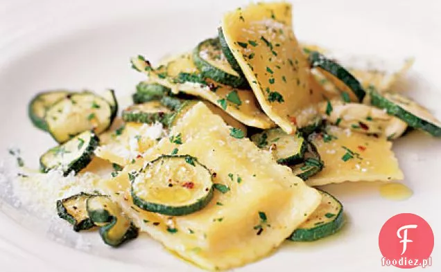 Ravioli z pieczoną cukinią