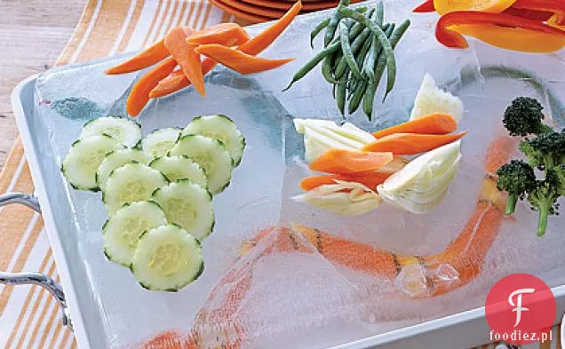Snake-in-the-Lake Dip and Crudités