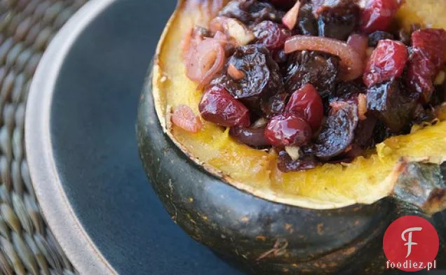Świąteczne Nadziewane Acorn Squash