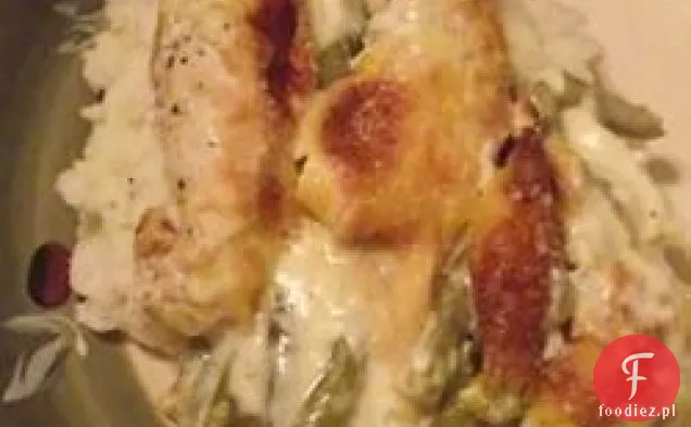 Zapiekanka z kurczakiem i zieloną fasolą