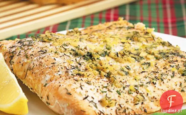 Pieczony Łosoś Cytrusowo-Ziołowy