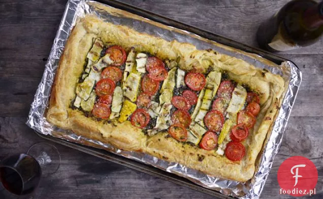 Tarta Z Cukinią, Pomidorem I Pesto