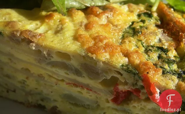 Cukinia Mięta Frittata