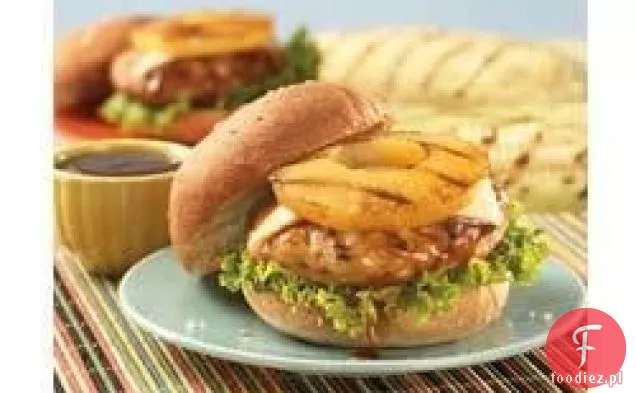 Hamburgery Z Indyka Ananasowego Teriyaki
