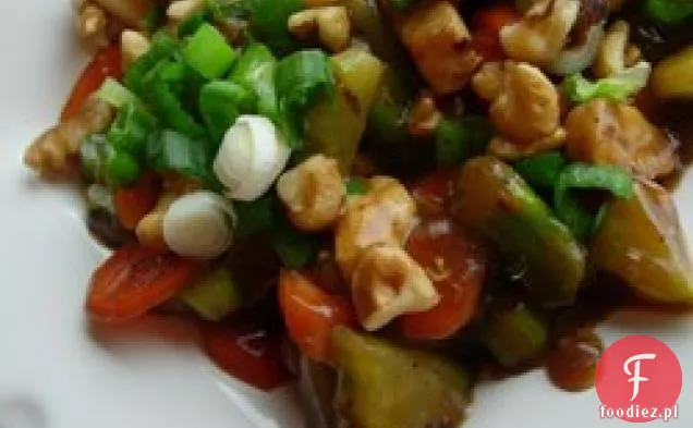 Chicken Honey Nut Stir Fry