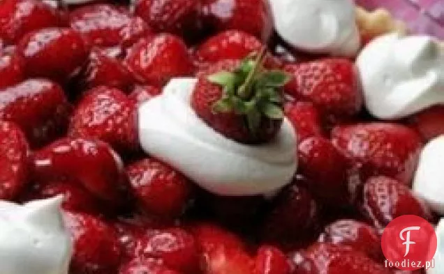 Świeże Ciasto Truskawkowe I